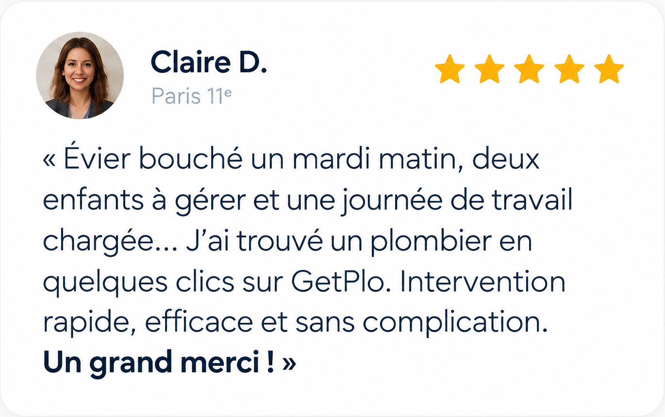 Illustration d'une cliente utilisant GetPlo chez elle